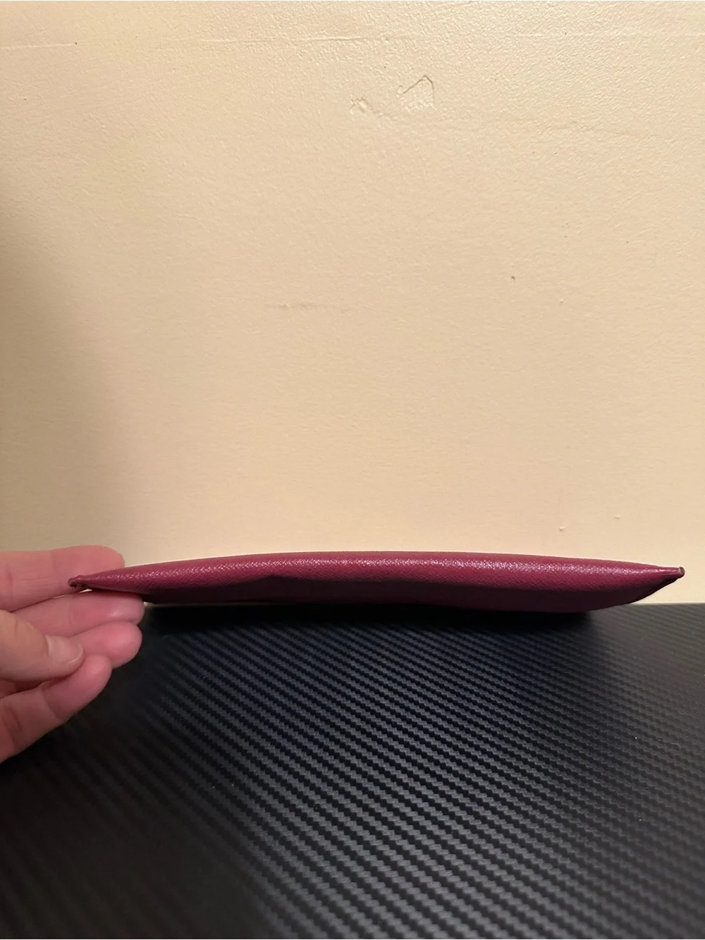 Pink card wallet